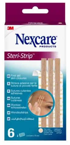 CEROTTO PER SUTURA STERI STRIP SKIN 6X75 MM 6 STRISCE - Luckyfarma.it