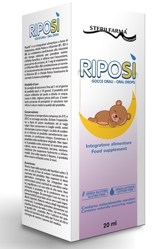 RIPOSI' NOTTE GOCCE ORALI 20 ML - Luckyfarma.it