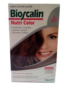 BIOSCALIN NUTRI COLOR 6 BIONDO SCURO SINCROB 124 ML - Luckyfarma.it