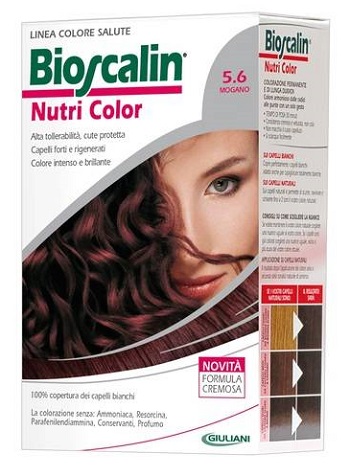 BIOSCALIN NUTRI COLOR 5,6 MOGANO SINCROB 124 ML - Luckyfarma.it