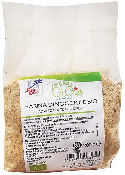 SEMPLICE&BIO FARINA DI NOCCIOLE 200 G - Luckyfarma.it