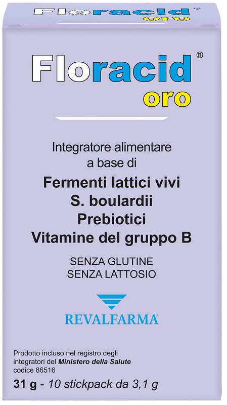 FLORACID OROSOLUBILE 10 BUSTINE DA 4,5 G - Luckyfarma.it
