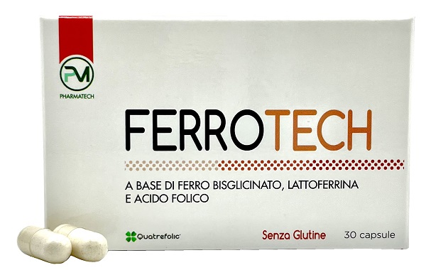 FERROTECH 30 CAPSULE DA 550MG - Luckyfarma.it