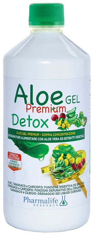 ALOE GEL PREMIUM DETOX 1 LITRO - Luckyfarma.it