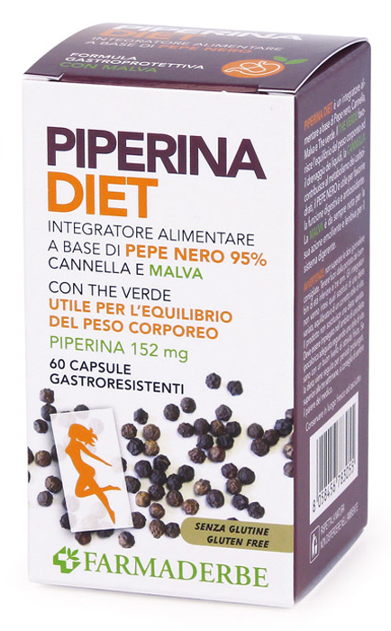 PIPERINA DIET 60 COMPRESSE - Luckyfarma.it