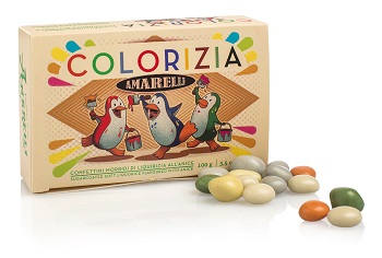 AMARELLI COLORIZIA CONFETTINI MORBIDI DI LIQUIRIZIA ALL'ANICE 100 G - Luckyfarma.it