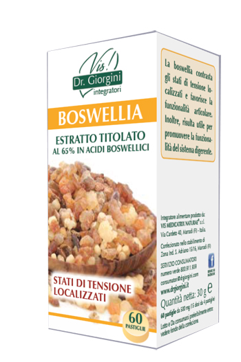 BOSWELLIA ESTRATTO TITOLATO 60 PASTIGLIE - Luckyfarma.it