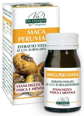 MACA PERUVIANA ESTRATTO TITOLATO 60 PASTIGLIE - Luckyfarma.it