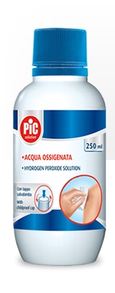 PIC SOLUTION ACQUA OSSIGENATA 10 VOLUMI PEROSSIDO DI IDROGENO 3% 250 ML - Luckyfarma.it