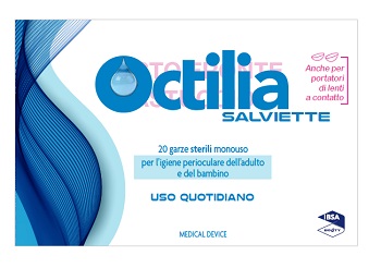 OCTILIA SALVIETTE PERIOCULARI 20 GARZE - Luckyfarma.it
