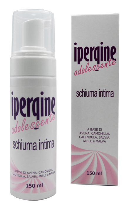 IPERGINE ADOLESCENTE DETERGENTE INTIMO SCHIUMA 150 ML - Luckyfarma.it