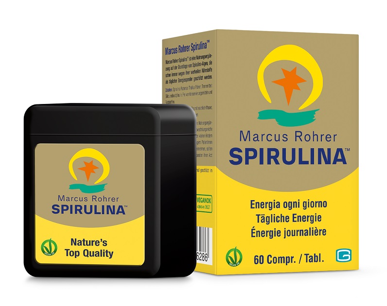 SPIRULINA MARCUS ROHRER 60 COMPRESSE - Luckyfarma.it