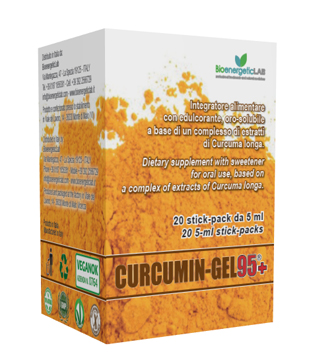 CURCUMIN GEL 95+ 20 BUSTINE DA 5 ML - Luckyfarma.it