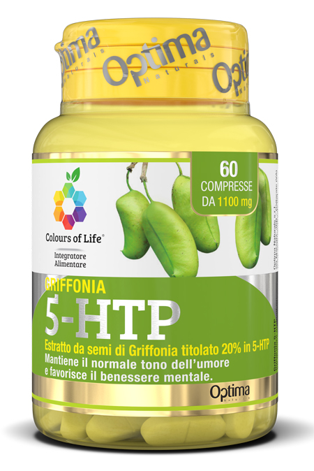 COLOURS OF LIFE GRIFFONIA 5-HTP 60 COMPRESSE 1100 MG - Luckyfarma.it