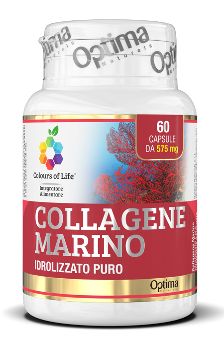 COLOURS OF LIFE COLLAGENE MARINO IDROLIZZATO PURO 60 CAPSULE 575 MG - Luckyfarma.it