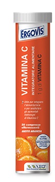 ERGOVIS VIT C 1000MG 20 COMPRESSE EFFERVESCENTI - Luckyfarma.it
