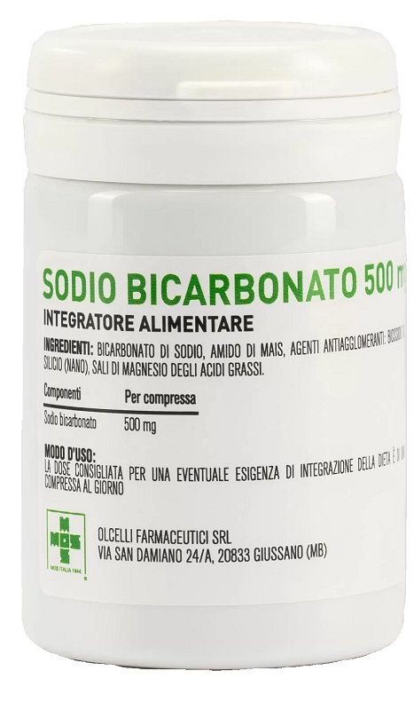 SODIO BICARBONATO 500 MG 100 COMPRESSE - Luckyfarma.it