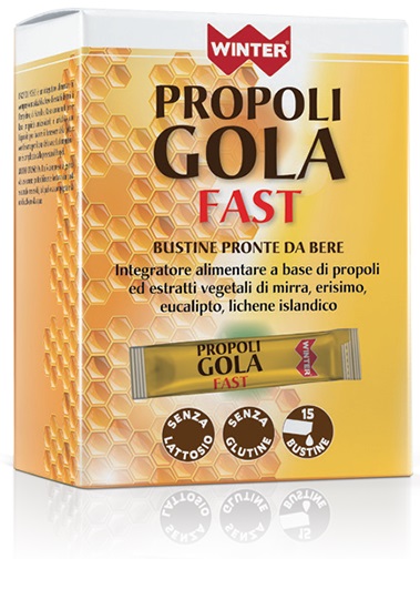 WINTER PROPOLI GOLA FAST 15 BUSTINE - Luckyfarma.it