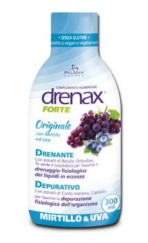 DRENAX FORTE ORIGINALE CON MIRTILLO E UVA 300 ML - Luckyfarma.it