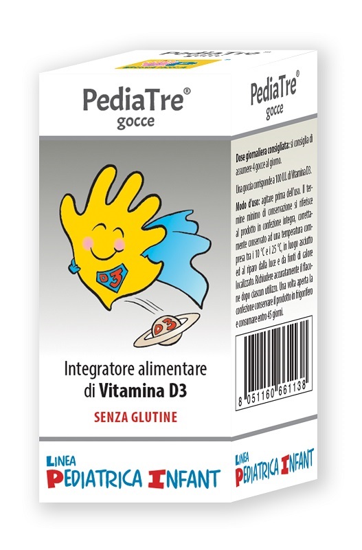 PEDIATRE VITAMINA D 7 ML - Luckyfarma.it