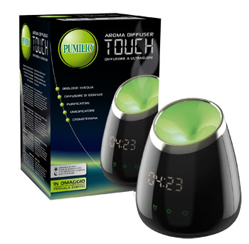 PUMILIO AROMA DIFFUSER TOUCH A ULTRASUONI - Luckyfarma.it