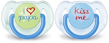 SUCCHIETTO LOVE 6-18 MESI MASCHIO 2 PEZZI - Luckyfarma.it