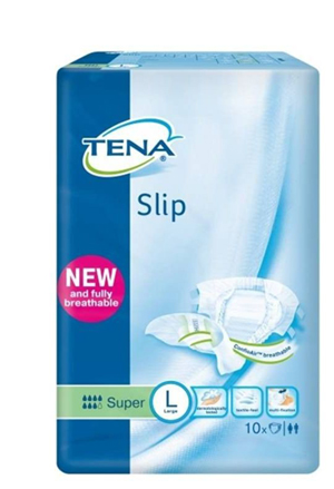 PANNOLONE PER INCONTINENZA A MUTANDINA TENA SLIP SUPER L 10 PEZZI - Luckyfarma.it