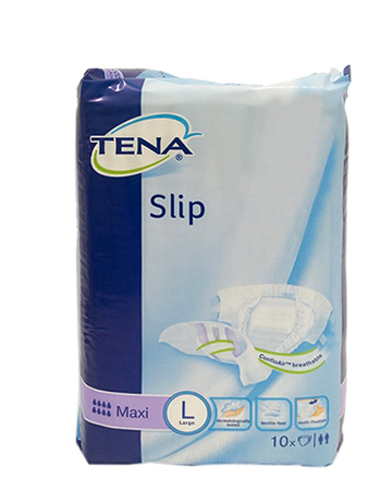 PANNOLONE PER INCONTINENZA A MUTANDINA TENA SLIP MAXI L 10 PEZZI - Luckyfarma.it
