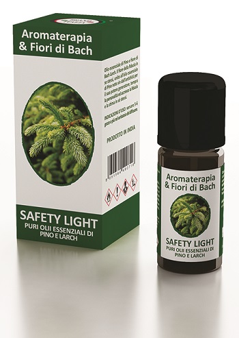 AROMATERAPIA & FIORI DI BACH SAFETY LIGHT OLIO ESSENZIALE 10 ML - Luckyfarma.it