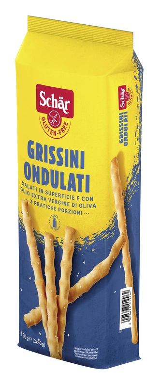 SCHAR GRISSINI ONDULATI 150 G - Luckyfarma.it