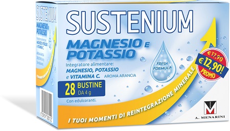 SUSTENIUM MAGNESIO POTASSIO 28 BUSTINE PROMO - Luckyfarma.it