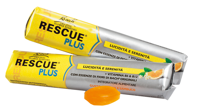 RESCUE ORIGINAL PLUS 10 CONFETTI AROMA ARANCIA E SAMBUCO - Luckyfarma.it