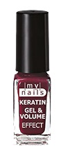 MY NAIL KERATIN GEL & VOLUME EFFECT 105 AMARANTH RED - Luckyfarma.it