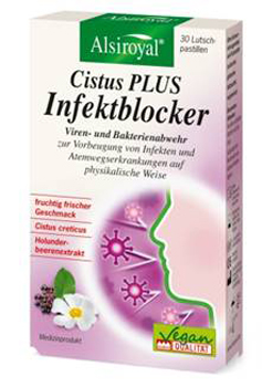ALSIROYAL INFEKT BLOCKER CISTUS PLUS  30 PASTIGLIE GOMMOSE 57 G - Luckyfarma.it