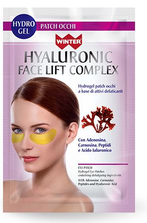 WINTER HYALURONIC FACE LIFT COMPLEX PATCH OCCHI RUGHE OCCHIAIE 2 PEZZI DA 1,5 G - Luckyfarma.it