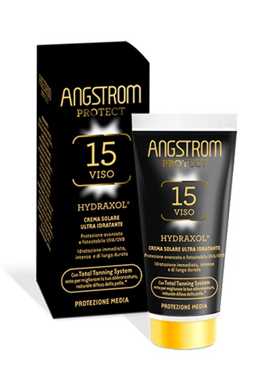 ANGSTROM PROTECT HYDRAXOL CREMA SOLARE PROTEZIONE 15 50 ML - Luckyfarma.it
