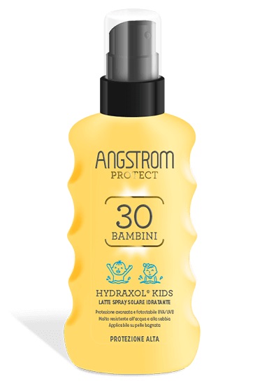 ANGSTROM PROTECT HYDRAXOL KIDS LATTE SPRAY SOLARE PROTEZIONE 30 175 ML - Luckyfarma.it