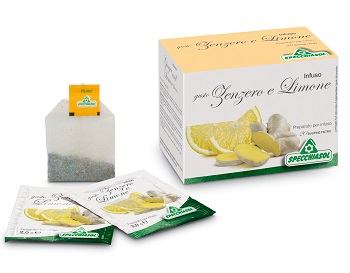 INFUSO TISANA CURCUMA + LIMONE + MIELE 20 FILTRI - Luckyfarma.it