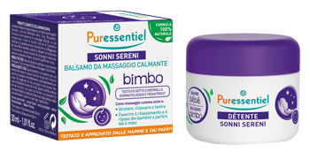 PURESSENTIEL BALSAMO DA MASSAGGIO PETTORALE BIMBO SONNI SERENI 30 ML - Luckyfarma.it