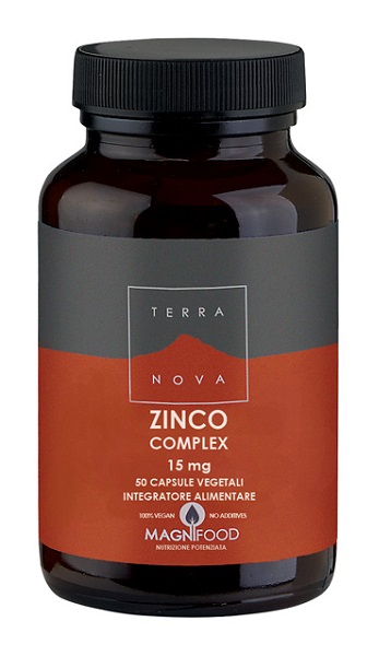 TERRANOVA COMPLESSO DI ZINCO 15 MG 50 CAPSULE - Luckyfarma.it