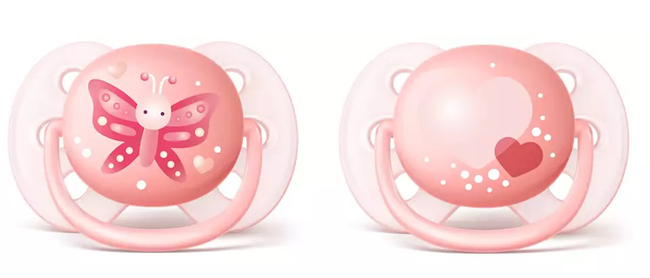 SUCCHIETTO ULTRA SOFT 0/6M DECORATO FEMMINA SCF 223/20 - Luckyfarma.it