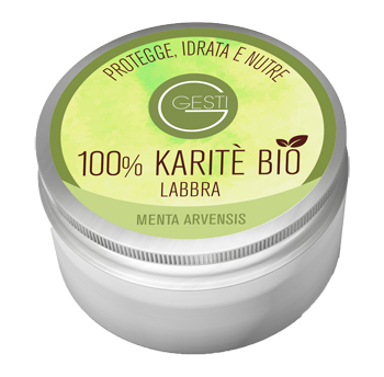 GESTI 100% KARITE' BIO 10 ML MENTA ARVENSIS LABBRA - Luckyfarma.it