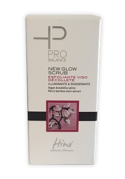 HINO NATURAL SKINCARE PRO BALANCE NEW GLOW SCRUB ESFOLIANTE VISO DECOLLETE 50 ML - Luckyfarma.it