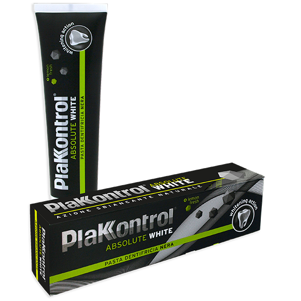 PLAKKONTROL ABSOLUTE WHITE DENTIFRICIO 75 ML - Luckyfarma.it