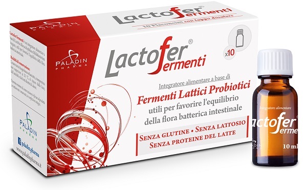 LACTOFER FERMENTI 10 FLACONCINI 10 ML - Luckyfarma.it