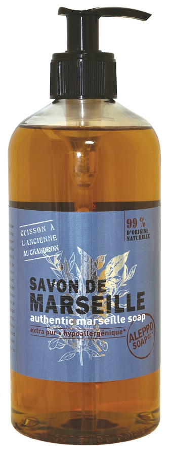 SAPONE DI MARSIGLIA LIQUIDO SAVON DE MARSEILLE LIQUIDE ALEPPO SOAP - Luckyfarma.it
