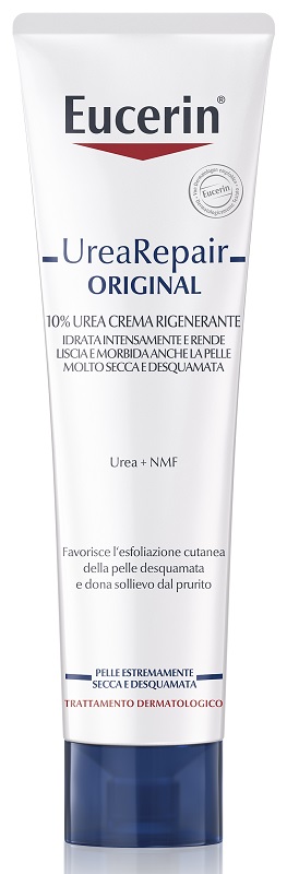 EUCERIN UREAREPAIR ORIGINAL CREMA RIGENERANTE 10% UREA 100 ML TRAVEL SIZE - Luckyfarma.it