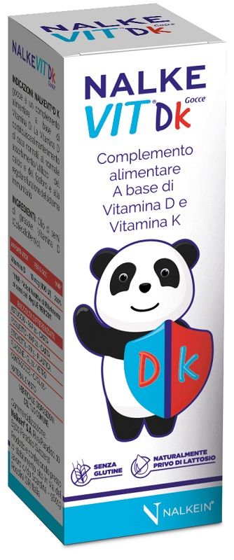 NALKEVIT DK GOCCE CON VITAMINA D3 E K1 9 ML - Luckyfarma.it