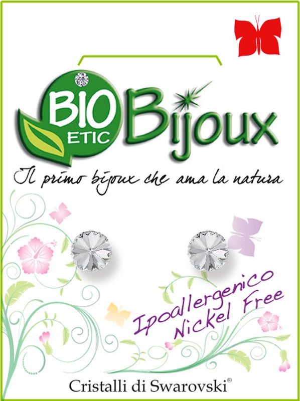 ORECCHINO RIVOLO 5,3 MM CRYSTAL - Luckyfarma.it