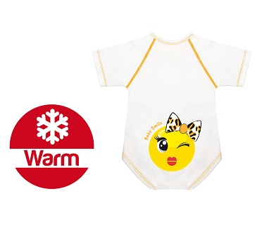 BODY 0 36 M CALDO COTONE WARM BABY SMILE FIOCCHETTINA - Luckyfarma.it